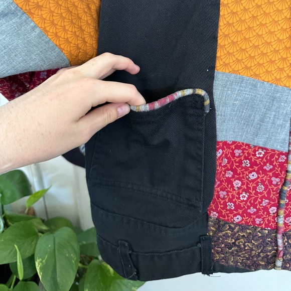 Vintage patchwork puffer jacket - Picture 7 of 9